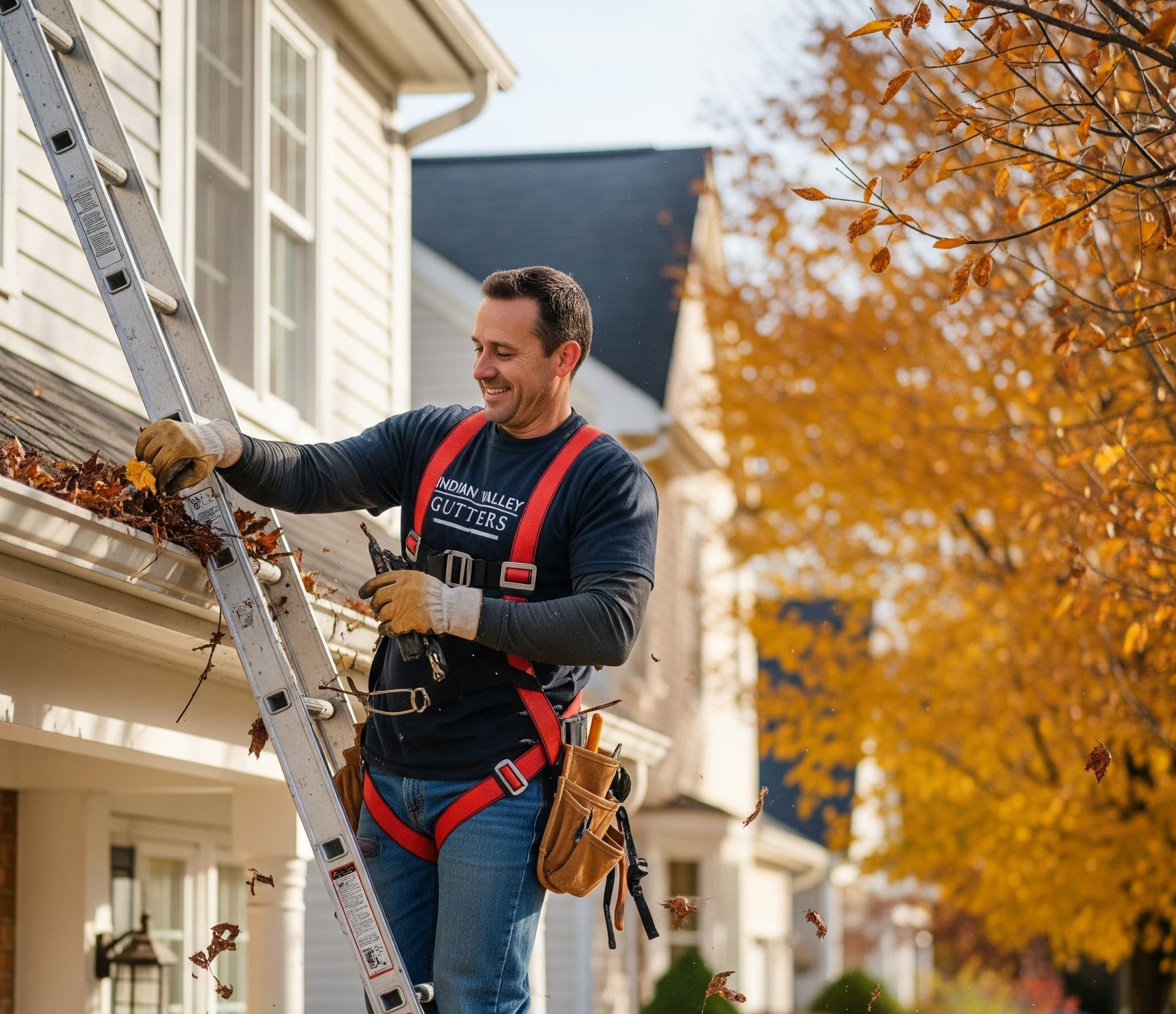 The husband (labor) working hard while the wife (boss) manages the business